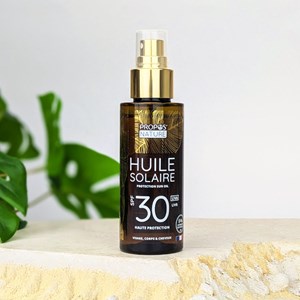 Huile solaire spf30 - haute protection