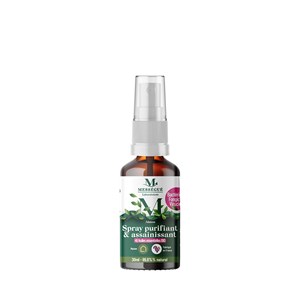 Spray purifiant et assainissant aux huiles essentielles bio 30ml