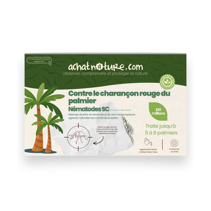 Nématodes sc - 5 à 8 palmiers - charançon rouge palmier - 100m