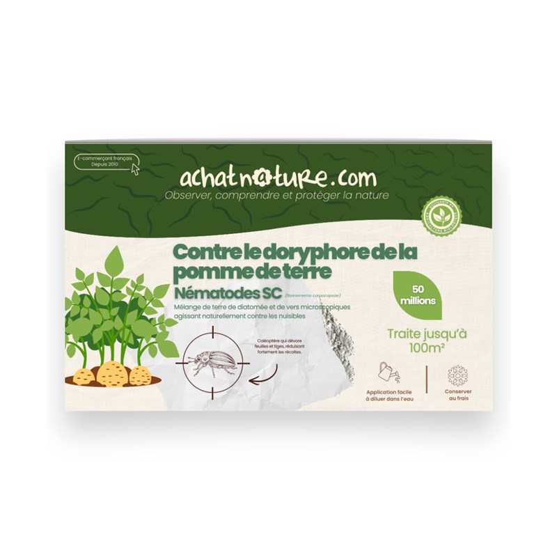 Achat Nature - Nématodes sc - 100 m² - doryphore de la pomme de terre - 50m