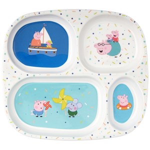 Assiette à compartiments bébé peppa pig