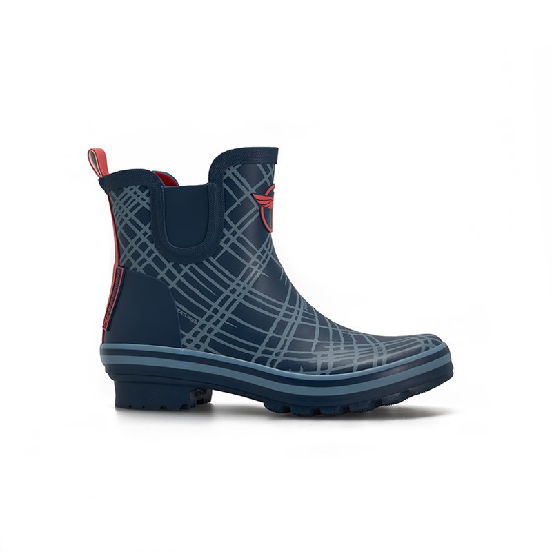 Rouchette - Kilt meadow ankle blue