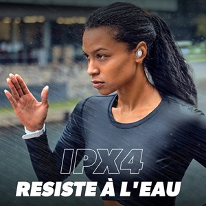 T'nb - écouteurs sport sans fil energy bud, confortables - blanc