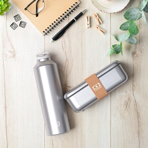 Set lunch box métal canyon + bouteille