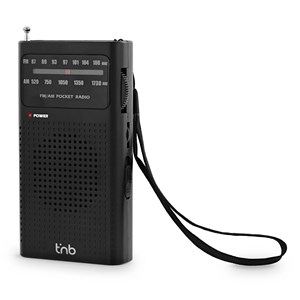 T'nb - radio de poche fm-am compacte et facile à utiliser