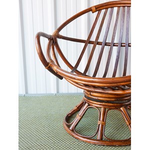 Ernest, le fauteuil en rotin n°874