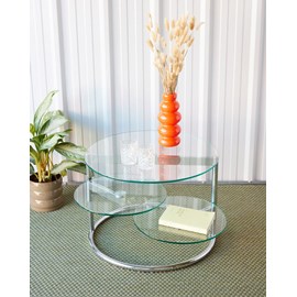 Donna, la table basse en verre n°910