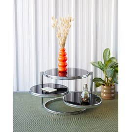 Donna, la table basse en chrome n°908