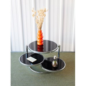 Donna, la table basse en chrome n°908