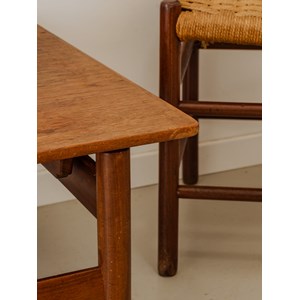 Table basse scandinave en teck n°912