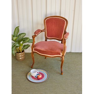 Fauteuil bergère en bois n°876