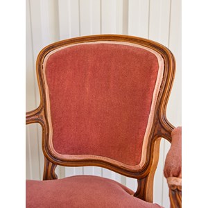 Fauteuil bergère en bois n°876