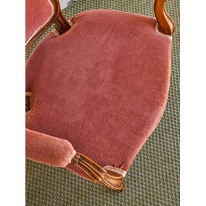 Fauteuil bergère en bois n°876