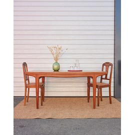 Table à manger scandinave en teck n°1141