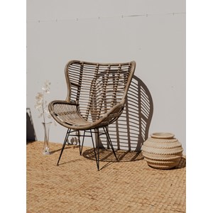 Ernest, le fauteuil en osier n°871