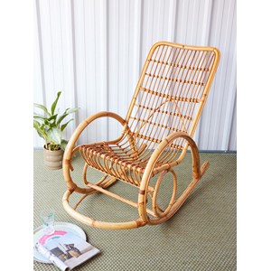 Alibert, le rocking-chair en rotin n°75