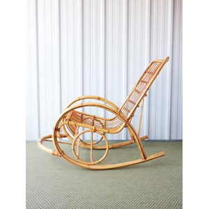 Alibert, le rocking-chair en rotin n°75