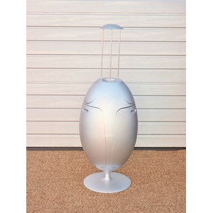 Poubelle design en plastique recyclé n°690