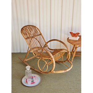 Alibert, le rocking-chair en rotin n°76