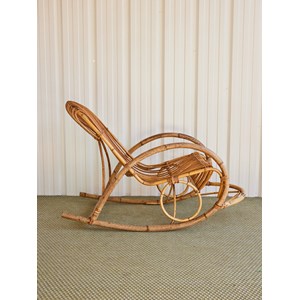 Alibert, le rocking-chair en rotin n°76