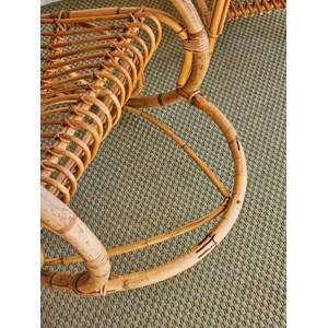 Alibert, le rocking-chair en rotin n°76