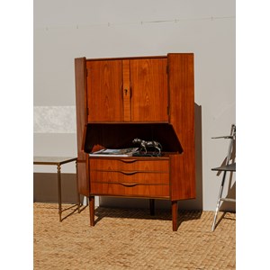 Grand buffet d'angle en bois n°876