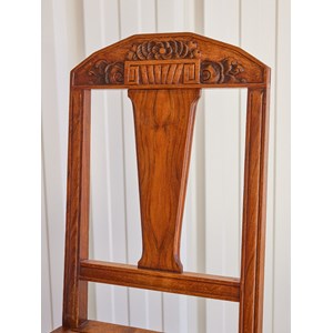 Lot de 6 chaises art déco années 30 n°1131