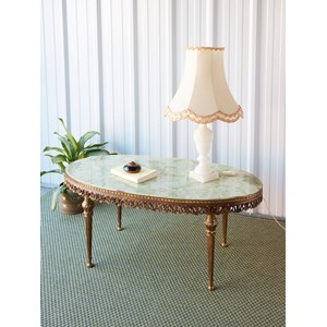 Léonie, la table basse en onyx n°875