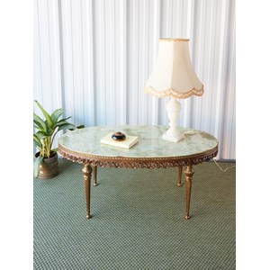 Léonie, la table basse en onyx n°875