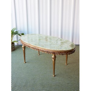 Léonie, la table basse en onyx n°875