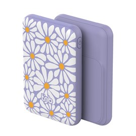 T'nb - batterie externe agsafe 5000 mah - modèle flower
