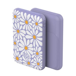 T'nb - batterie externe agsafe 5000 mah - modèle flower