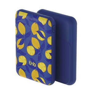 T'nb - batterie externe agsafe 5000 mah - modèle lemon