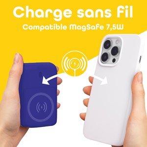 T'nb - batterie externe agsafe 5000 mah - modèle lemon