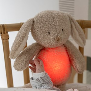 Peluche veilleuse sleepy teddy lapin beige