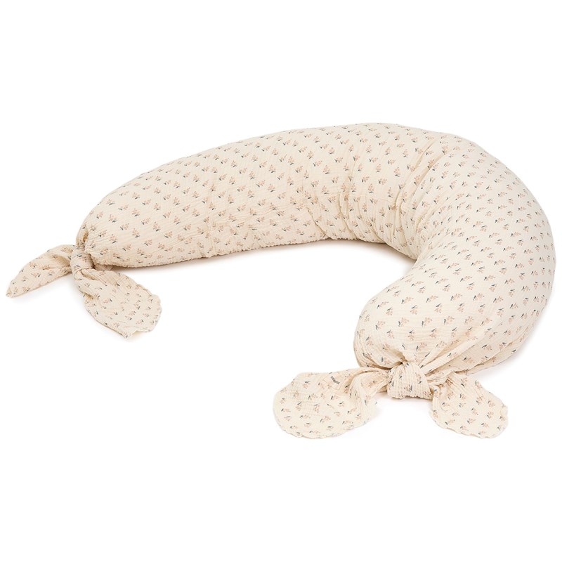 Coussin de maternité en double gaze de coton lavée darling wabi-sabi
