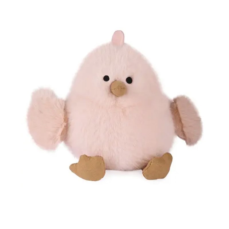 Doudou piou - le poussin rose
