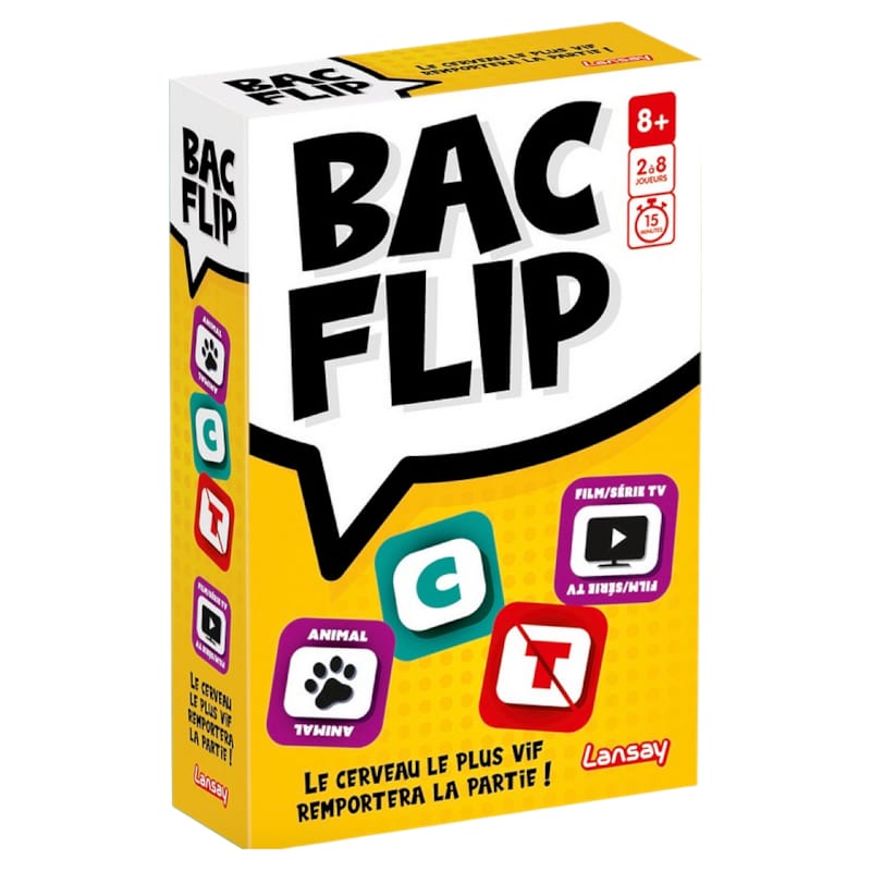 Bac flip - jeux d ambiance
