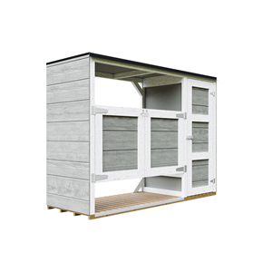 Abri de jardin pour poubelles, cache poubelle extérieur 2x240l gris