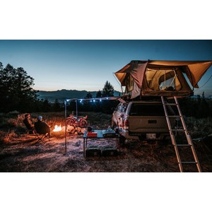Guirlande solaire biolite 5,5m rgb rechargeable solaire et usb-c - bivouac