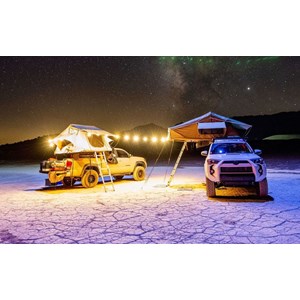 Guirlande biolite 5,5m blanc chaud rechargeable solaire & usb-c - bivouac