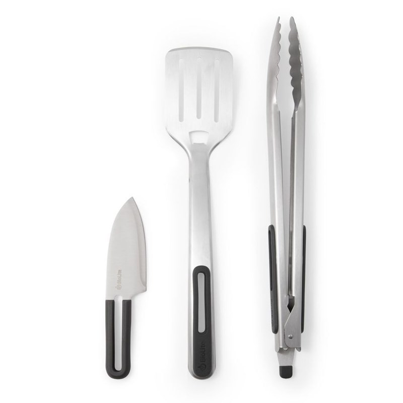 Kit cuisine biolite prep & grill – ustensiles inox compacts barbecue & camping