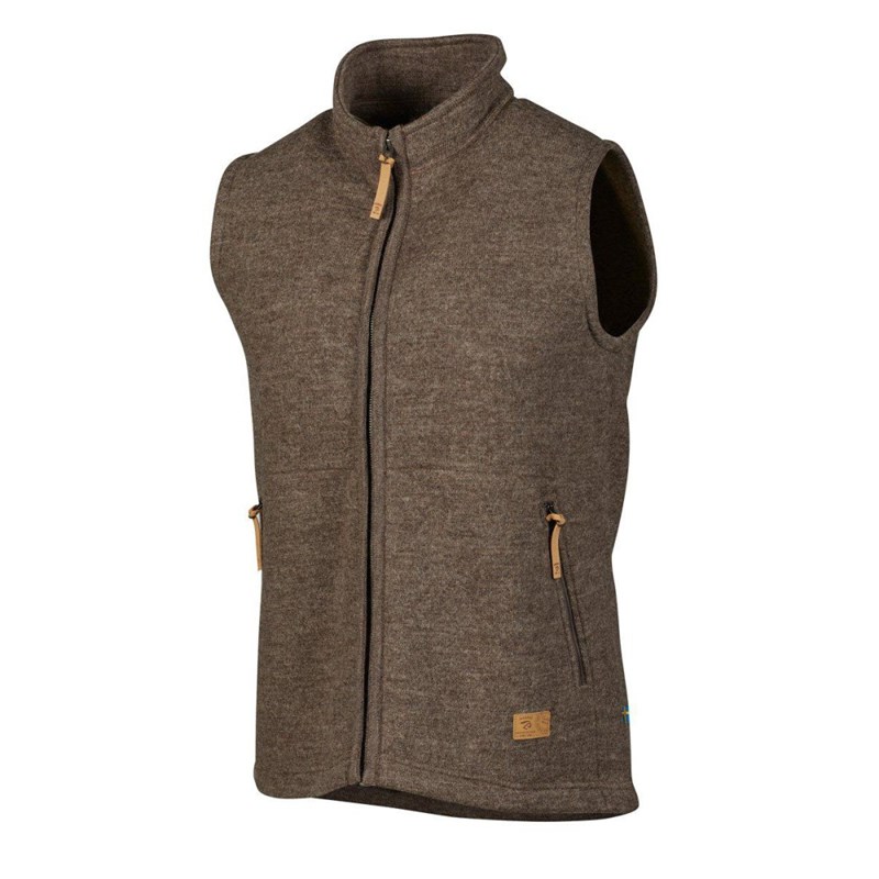 Ivanhoe cardigan sans manches nls orge