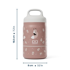 Lunch box isotherme enfant 500ml renard