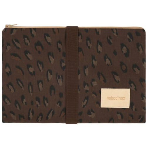 Nobodinoz - Tapis à langer imperméable hyde park léonie brown