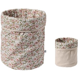Lot de 2 paniers de toilette afternoon tea
