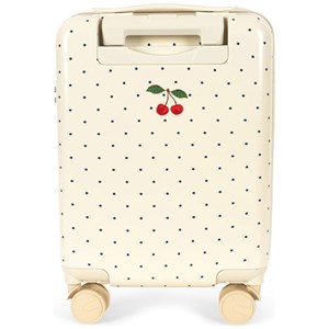 Valise enfant cherry navy dots