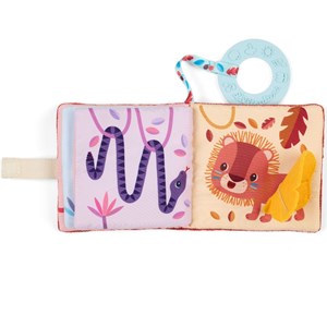 Imagier en tissu jack le lion