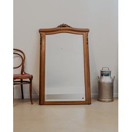Miroir art déco en bois n°1118
