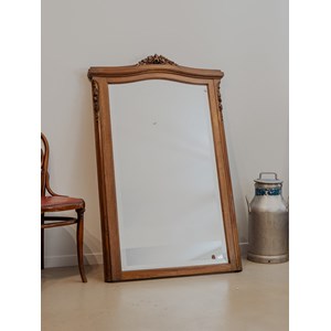 Miroir art déco en bois n°1118